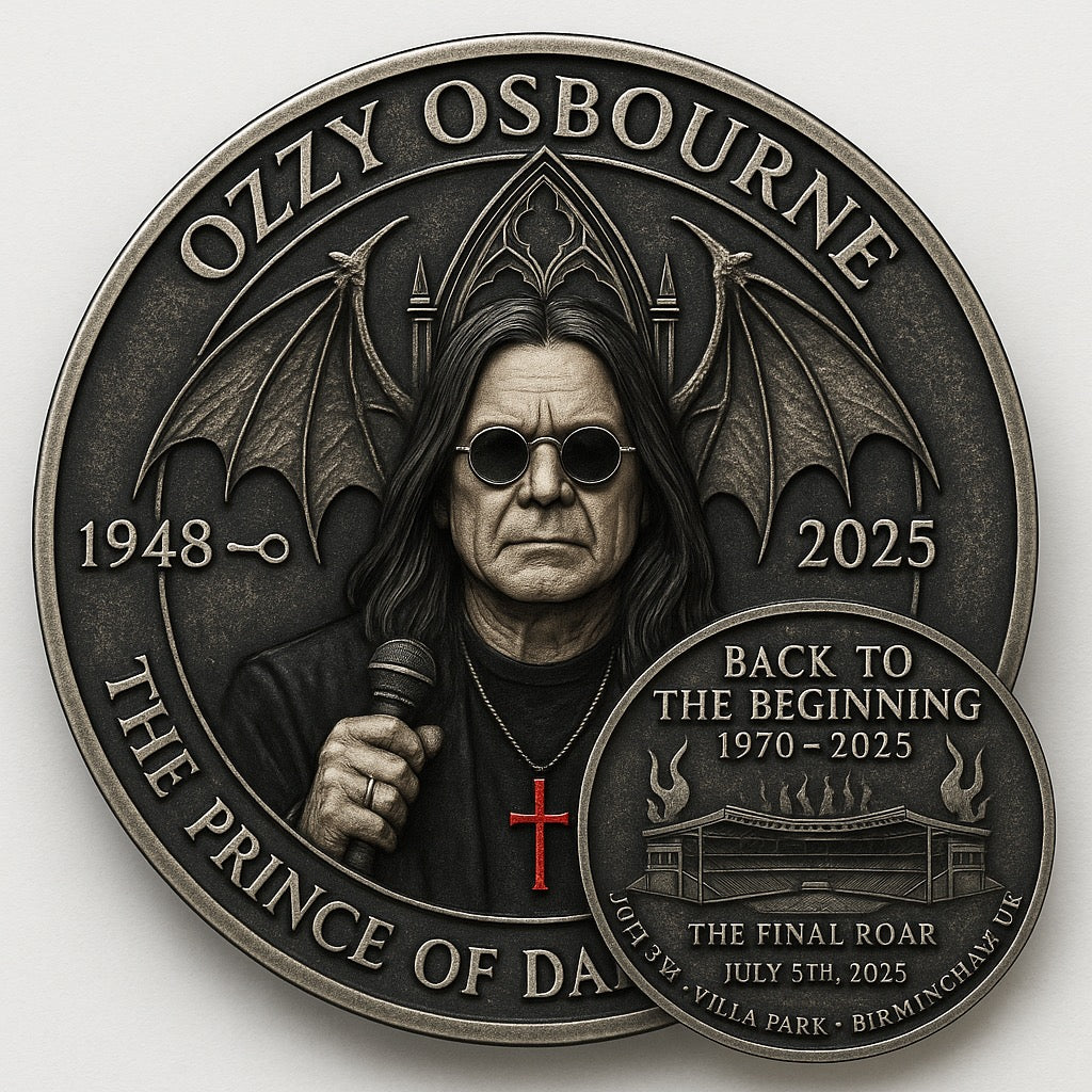 šOzzy Osbourne Farewell Coin