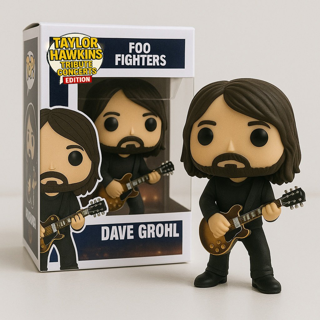 Foo Fighters POP! Figure | Taylor Hawkins Tribute Concerts Edition