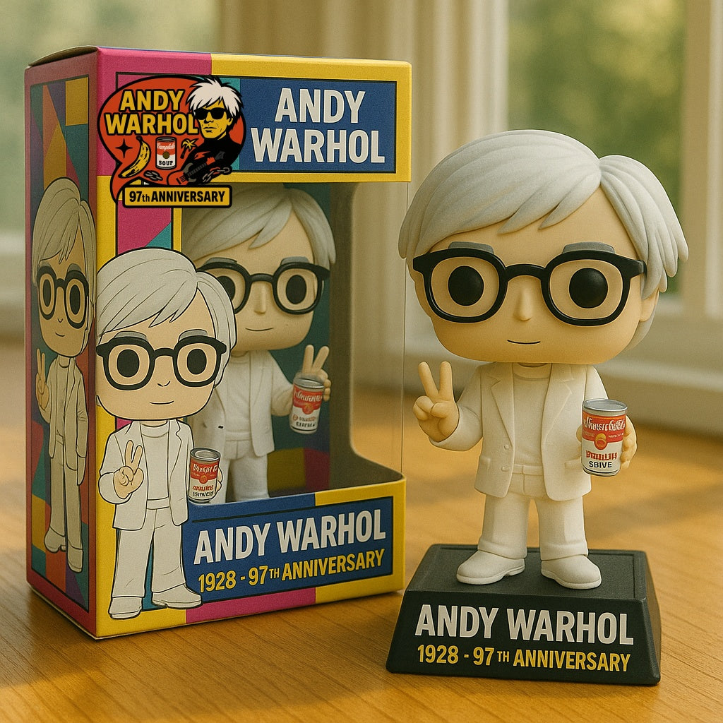 (Pre-sale)Andy Warhol · 97th Anniversary POP Figure!