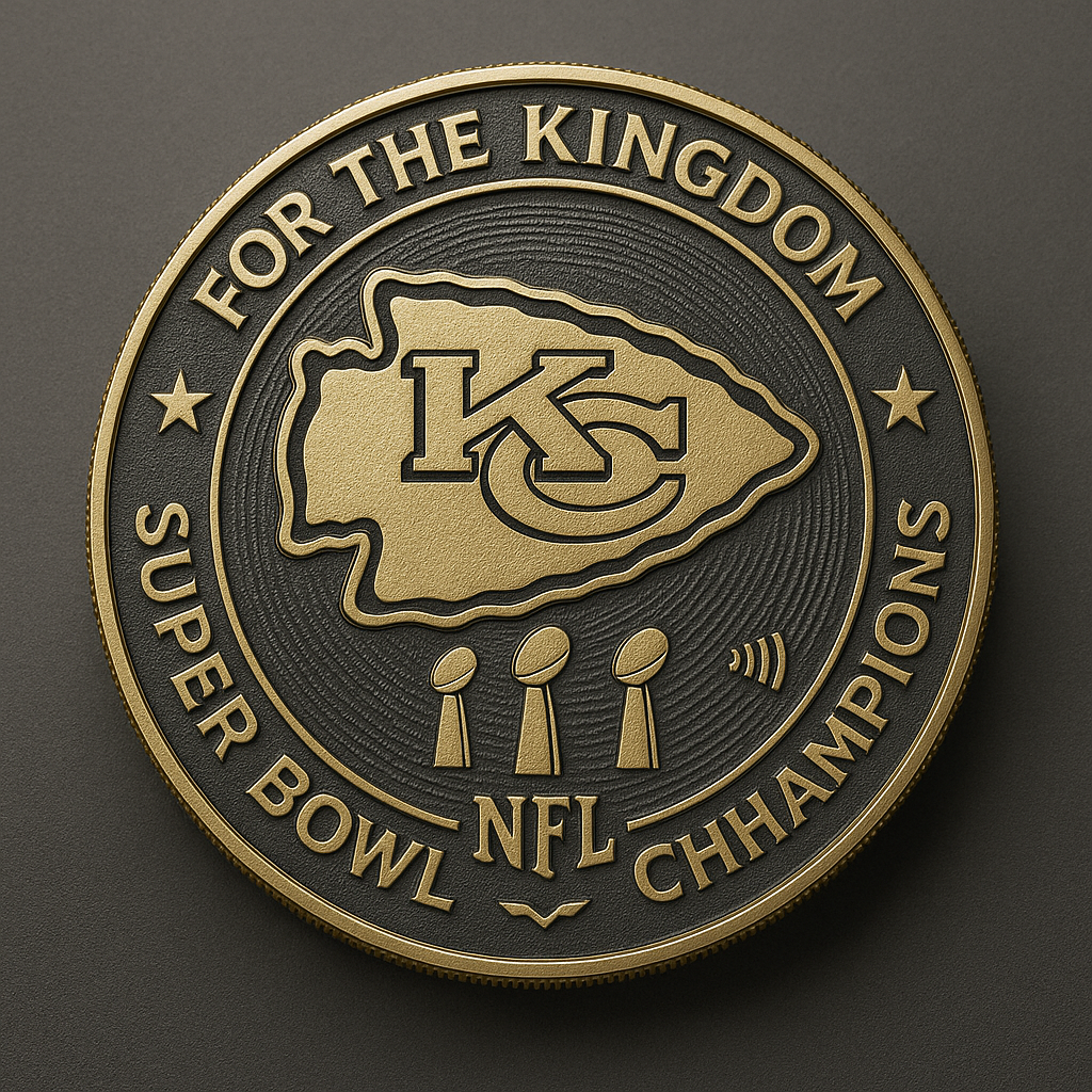 Kansas City Chiefs“CHIEFS KINGDOM” Commemorative Coin