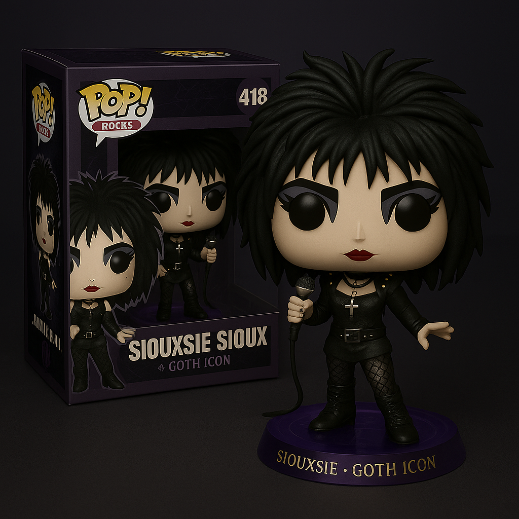 (Pre-sale)🖤 Pop! Rocks: Goth Legends – Robert Smith & Siouxsie Sioux 🖤