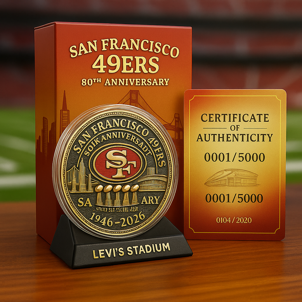 š„ San Francisco 49ers ā 80th Annivers