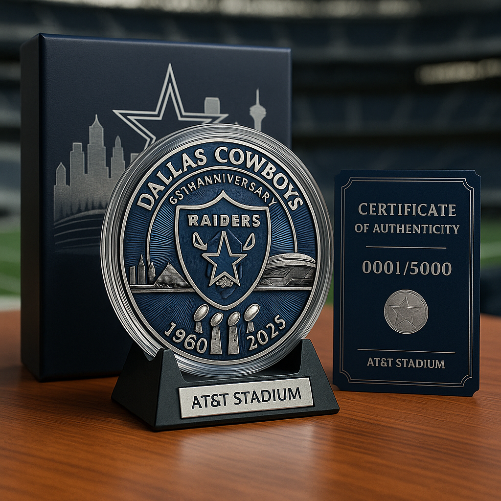 Dallas Cowboys — 65th Anniversary Commemorative Coin (1960–2025)