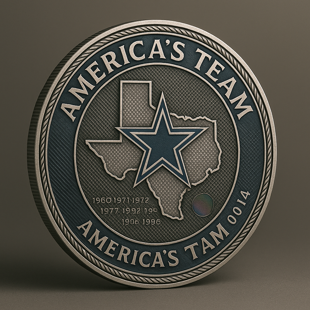Dallas Cowboys — 65th Anniversary Commemorative Coin (1960–2025)