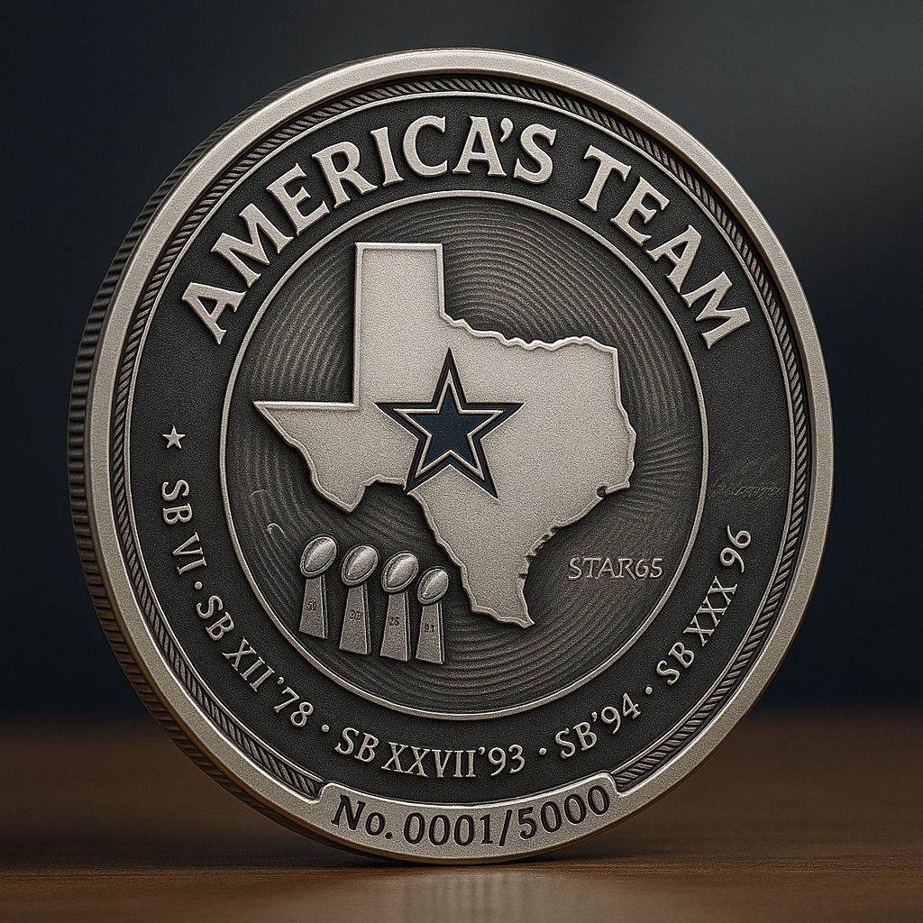Dallas Cowboys — 65th Anniversary Commemorative Coin (1960–2025)