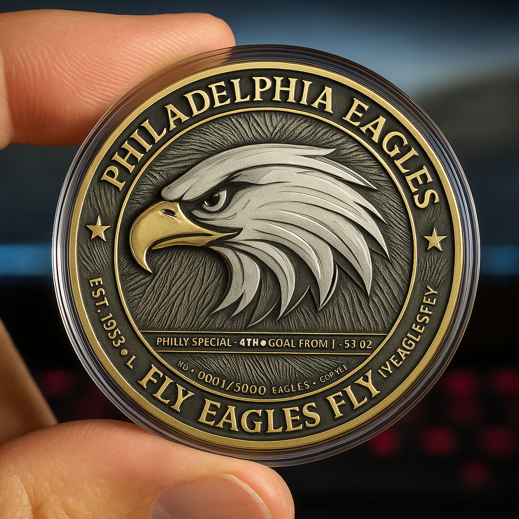 š Philadelphia Eagles Super Bowl LVIII Champions Commemorative Coin