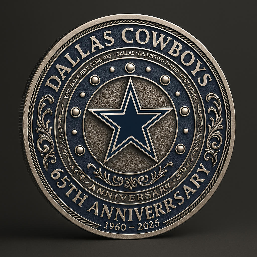 Dallas Cowboys — 65th Anniversary Commemorative Coin