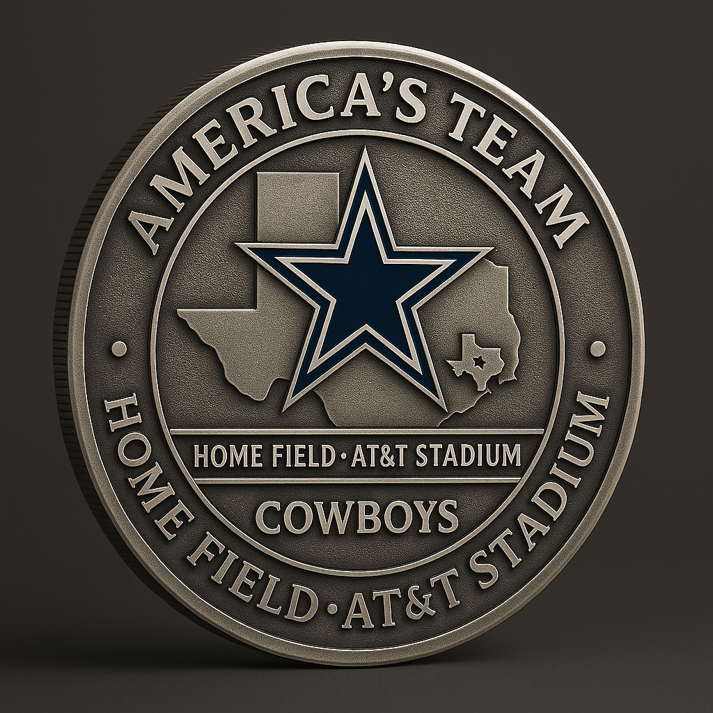 Dallas Cowboys — 65th Anniversary Commemorative Coin