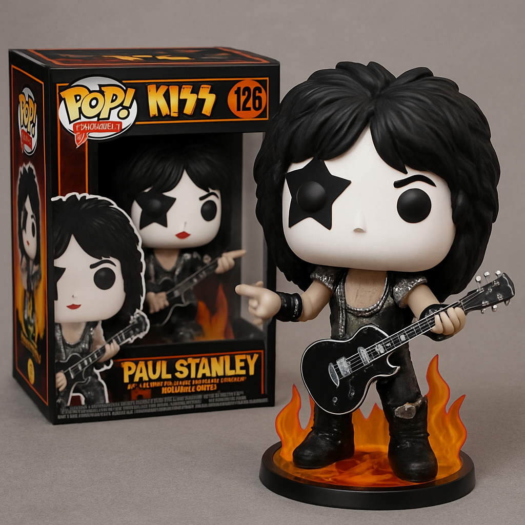 (Pre-sale)🔥 KISS – Limited Edition Funko Pop! Rocks Full Makeup Stage Set (4-Pack)