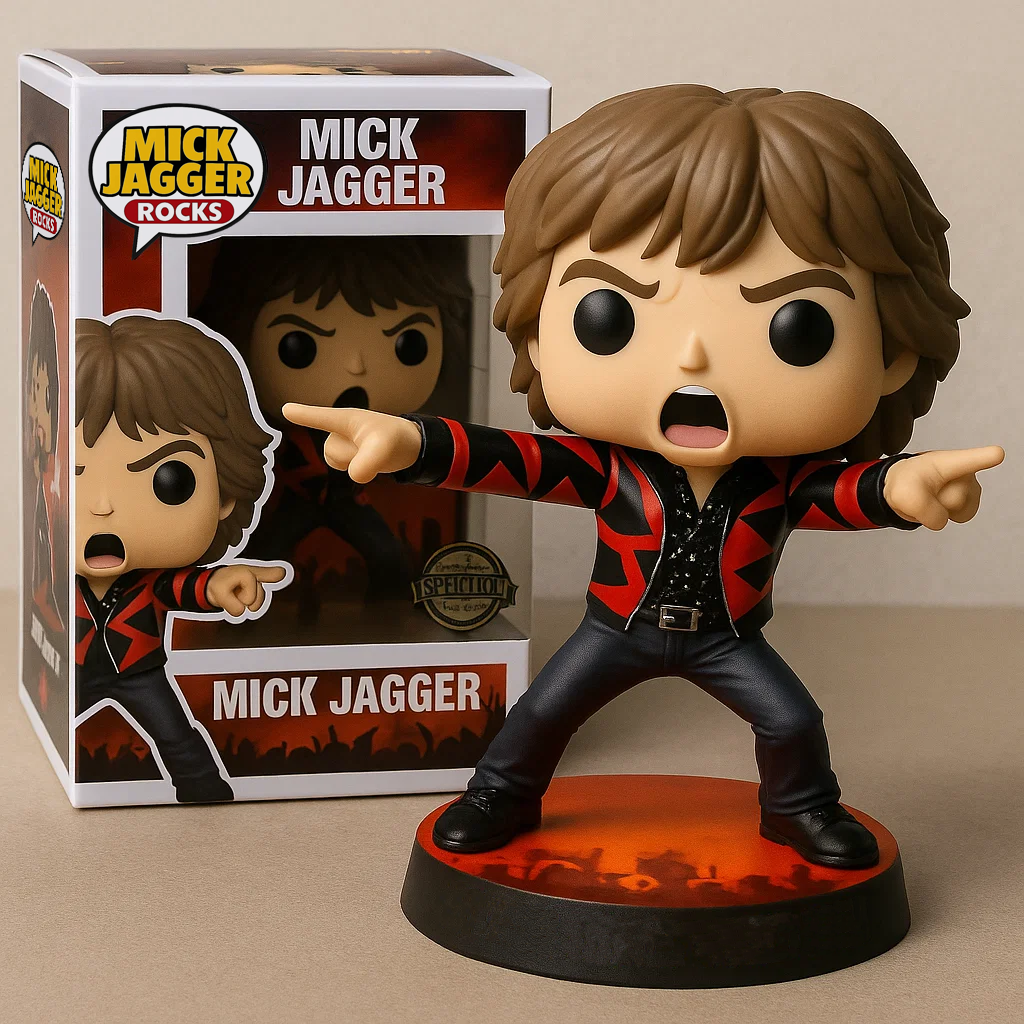 (Pre-sale)Iconic Rolling Stones Rock Legend- Mick Jagger Funko Pop