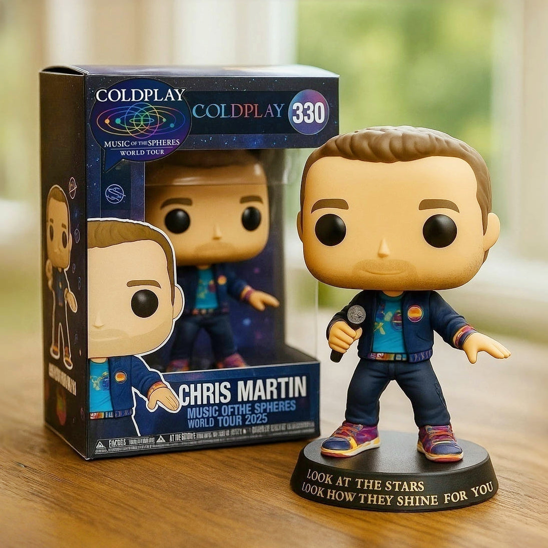Coldplay Music of the Spheres World Tour 2025 POP! Figure!