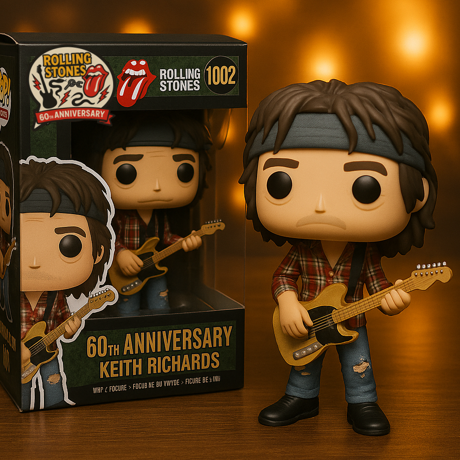 (Pre-sale)Rolling Stones 60th Anniversary POP Figure!