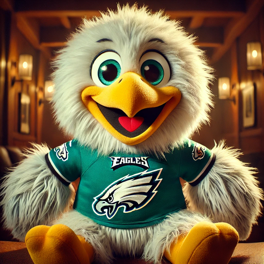Football Team Mascot Plush Doll