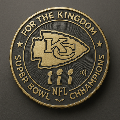 Kansas City Chiefs“CHIEFS KINGDOM” Commemorative Coin