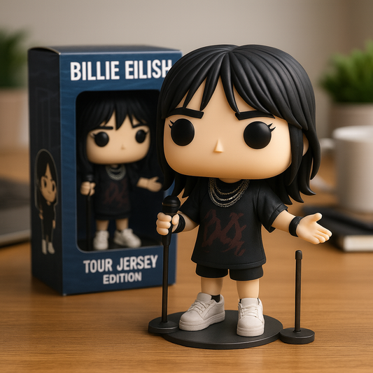 （Pre-sale）🎸Billie Eilish — Pop Figure (Tour Jersey Edition)