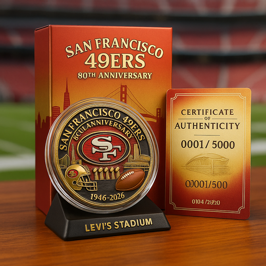 🟥 San Francisco 49ers – 80th Annivers