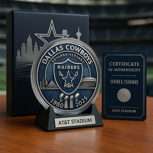 Dallas Cowboys — 65th Anniversary Commemorative Coin (1960–2025)