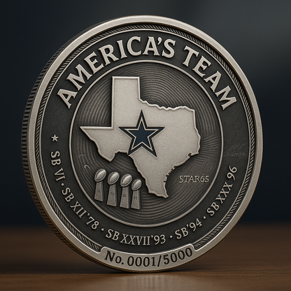 Dallas Cowboys — 65th Anniversary Commemorative Coin (1960–2025)