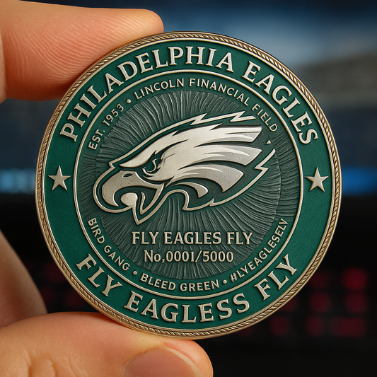 🏆 Philadelphia Eagles Super Bowl LVIII Champions Commemorative Coin