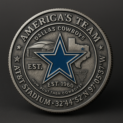 Dallas Cowboys — 65th Anniversary Commemorative Coin (1960–2025)