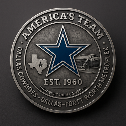 Dallas Cowboys — 65th Anniversary Commemorative Coin (1960–2025)