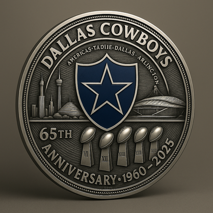 Dallas Cowboys — 65th Anniversary Commemorative Coin