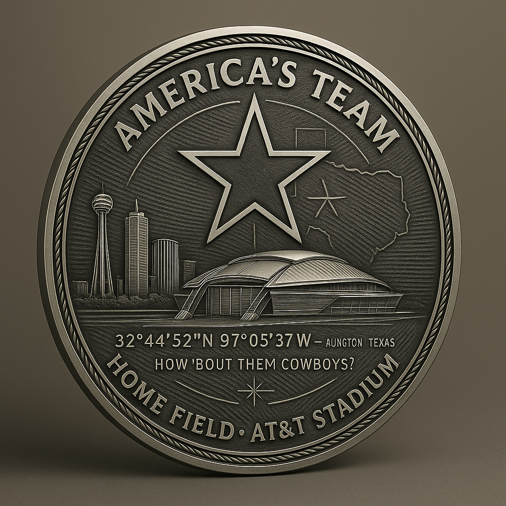 Dallas Cowboys — 65th Anniversary Commemorative Coin