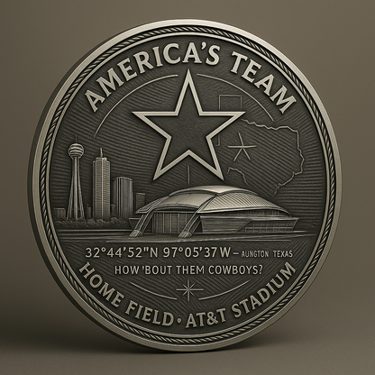 Dallas Cowboys — 65th Anniversary Commemorative Coin