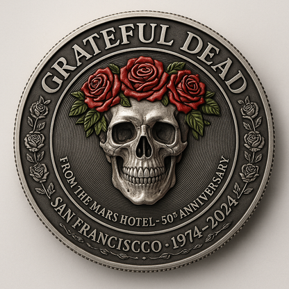 🔥Grateful Dead — Glory & Legacy Commemorative Coins