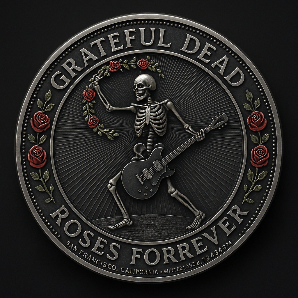 🔥Grateful Dead — Glory & Legacy Commemorative Coins