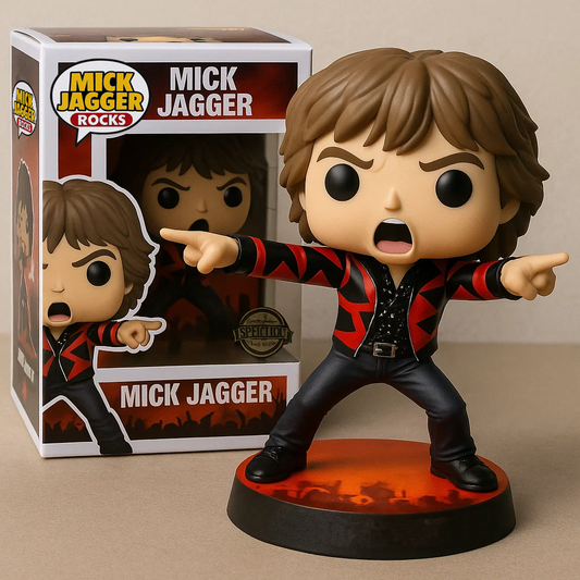 （Pre-sale）Iconic Rolling Stones Rock Legend- Mick Jagger Funko Pop