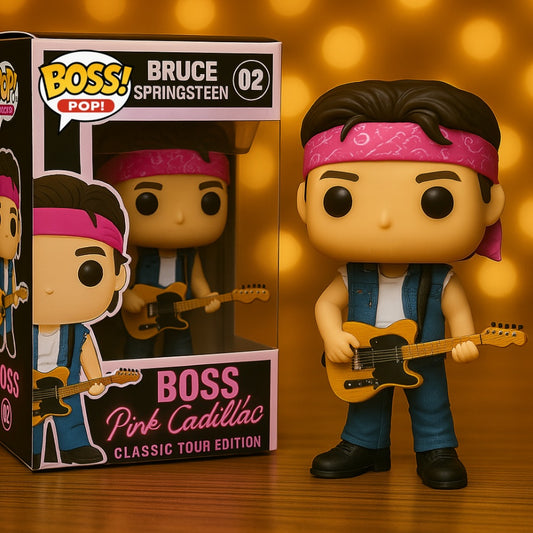 🎸 BOSS!Bruce Springsteen Limited Edition Collector's POP Figure!